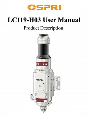 Лазерная режущая головка для микрорезки (с ручной фокусировкой), 2 кВт