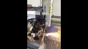 Лазерная режущая головка LCN03A с ручной фокусировкой для резки труб