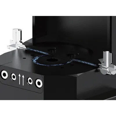 Волоконный вход QBH с водяным охлаждением