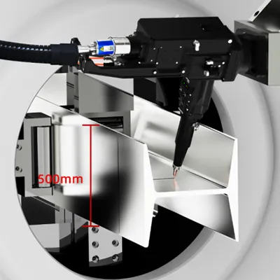 Увеличенный радиус действия для сложных профилей