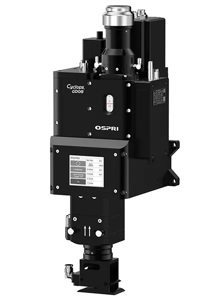 Двухосевая лазерная сварочная головка с колеблющимся лучом мощностью до 8 кВт (с воздушным ножом)