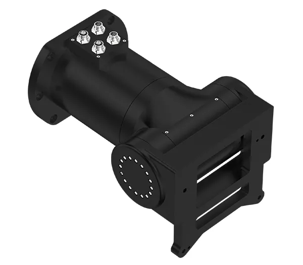 Поворотная ось лазерной режущей головки для резки под углом